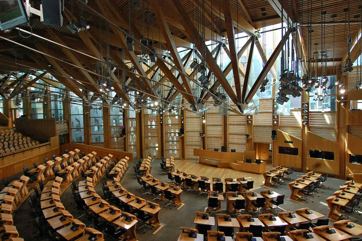 World Architecture Day Celebrating The Scottish Parliament Building, Edinburgh 